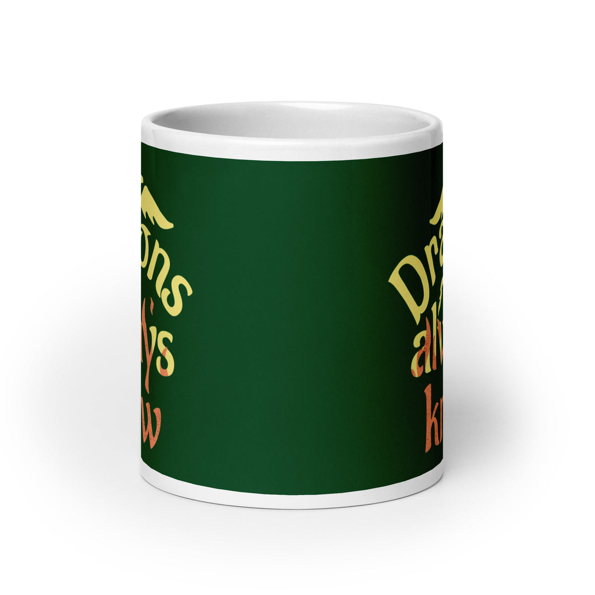 Dragons Always Know Mug