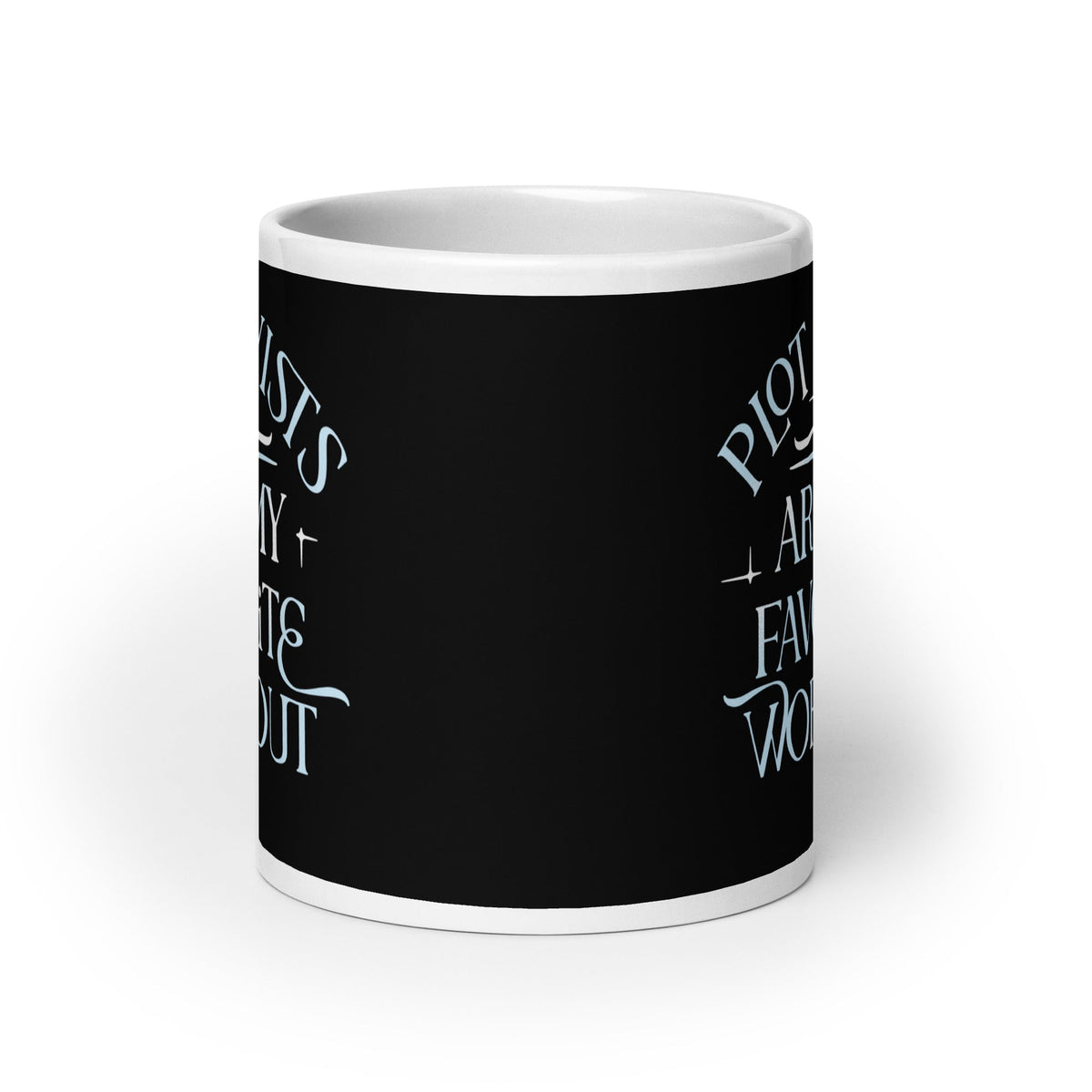 Plot Twists Are My Favorite Workout Mug