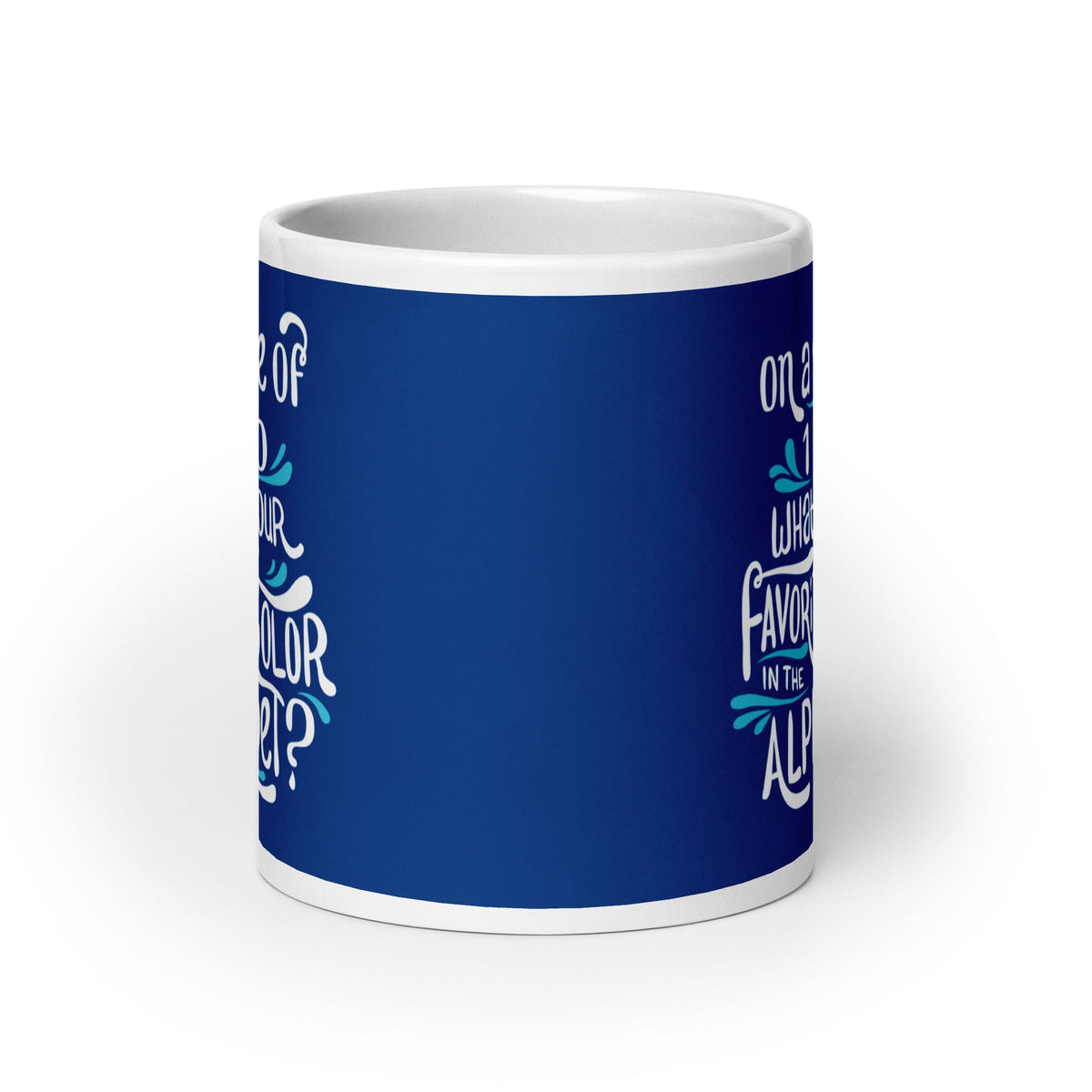 Favorite Color In The Alphabet Mug