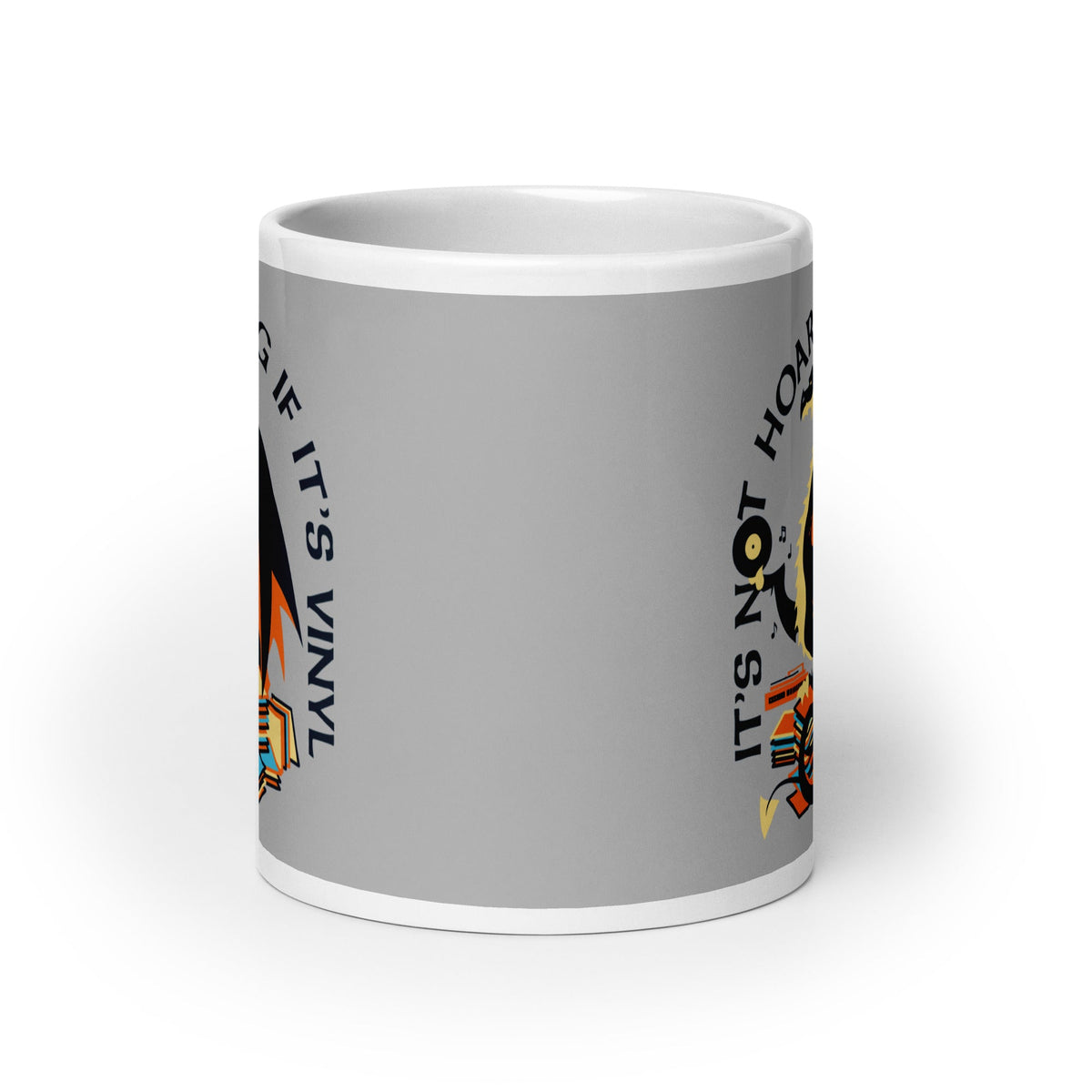 It's Not Hoarding If It's Vinyl Mug