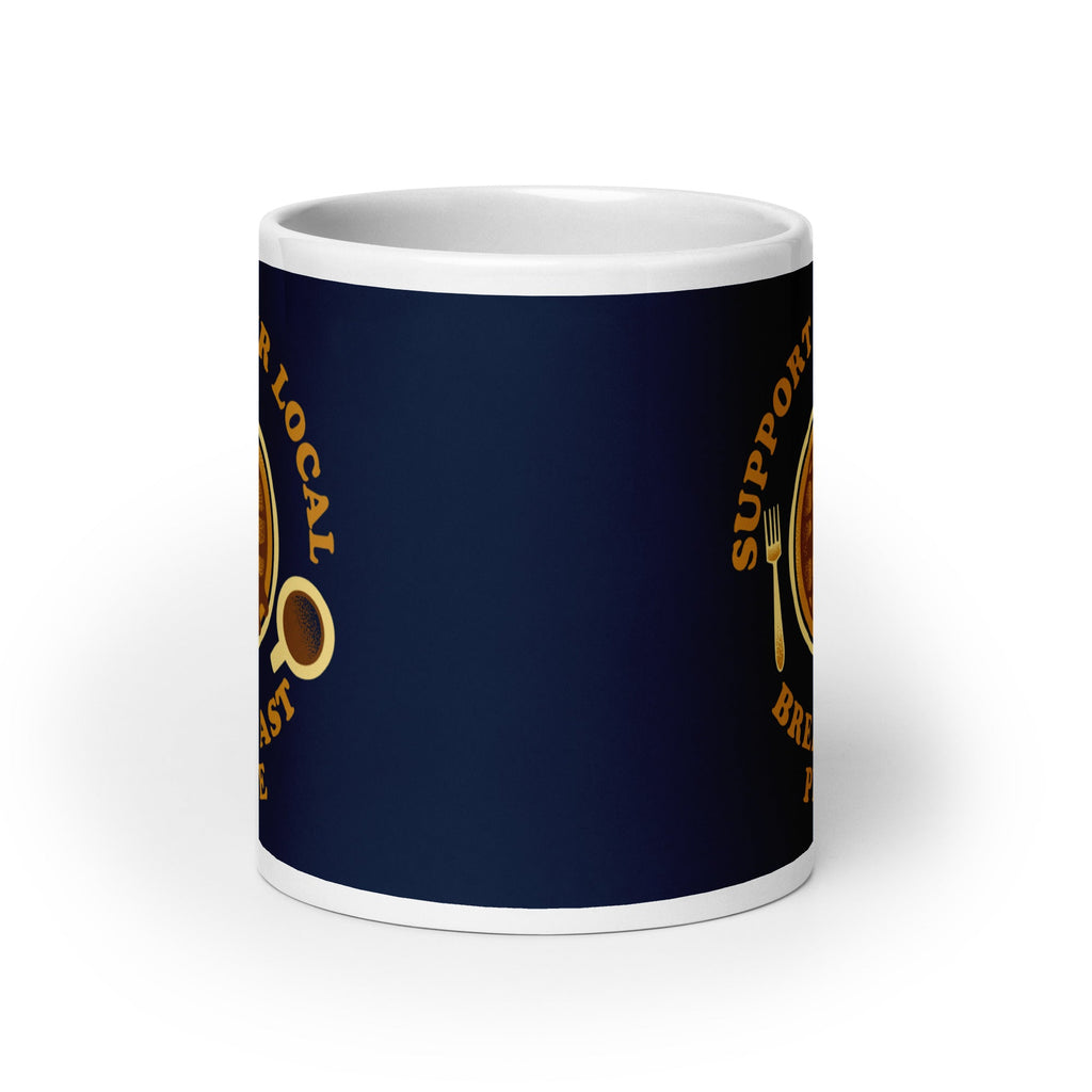 Support Your Local Breakfast Place Mug