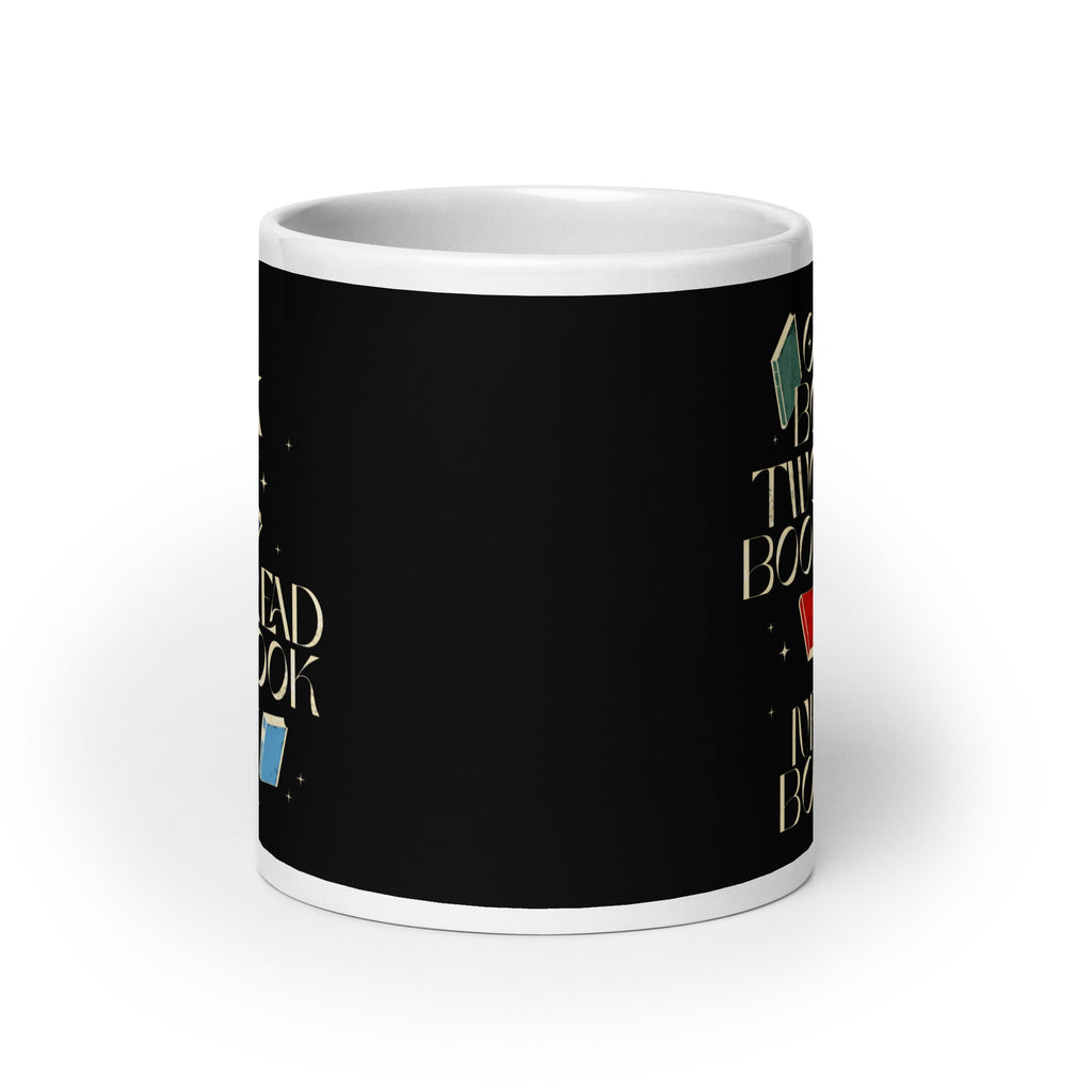 One Book Two Book Read Book New Book Mug