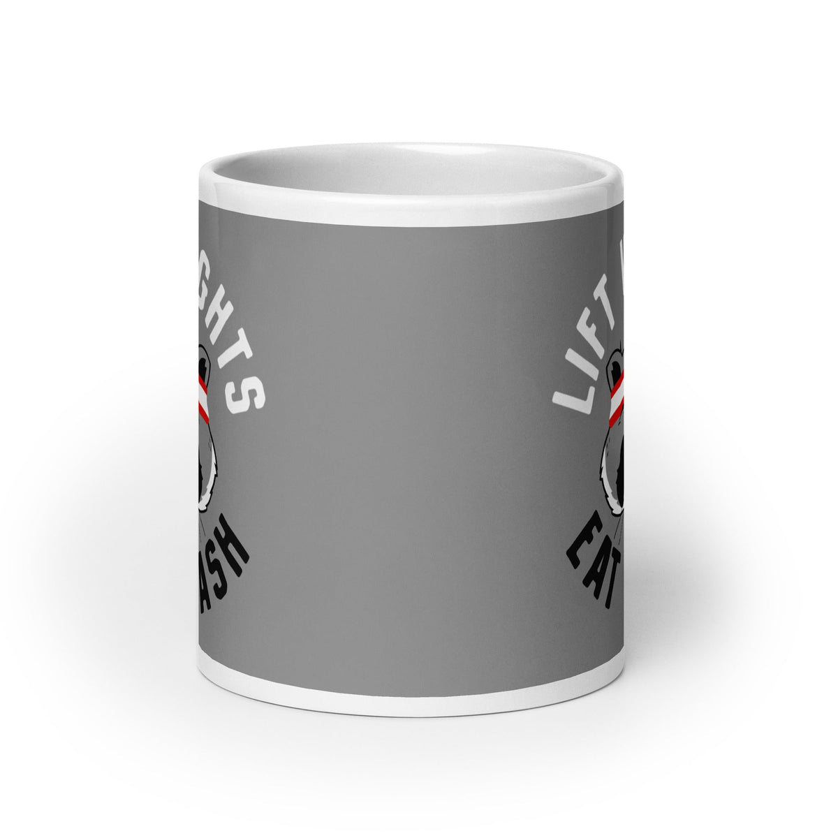 Lift Weights Eat Trash Mug