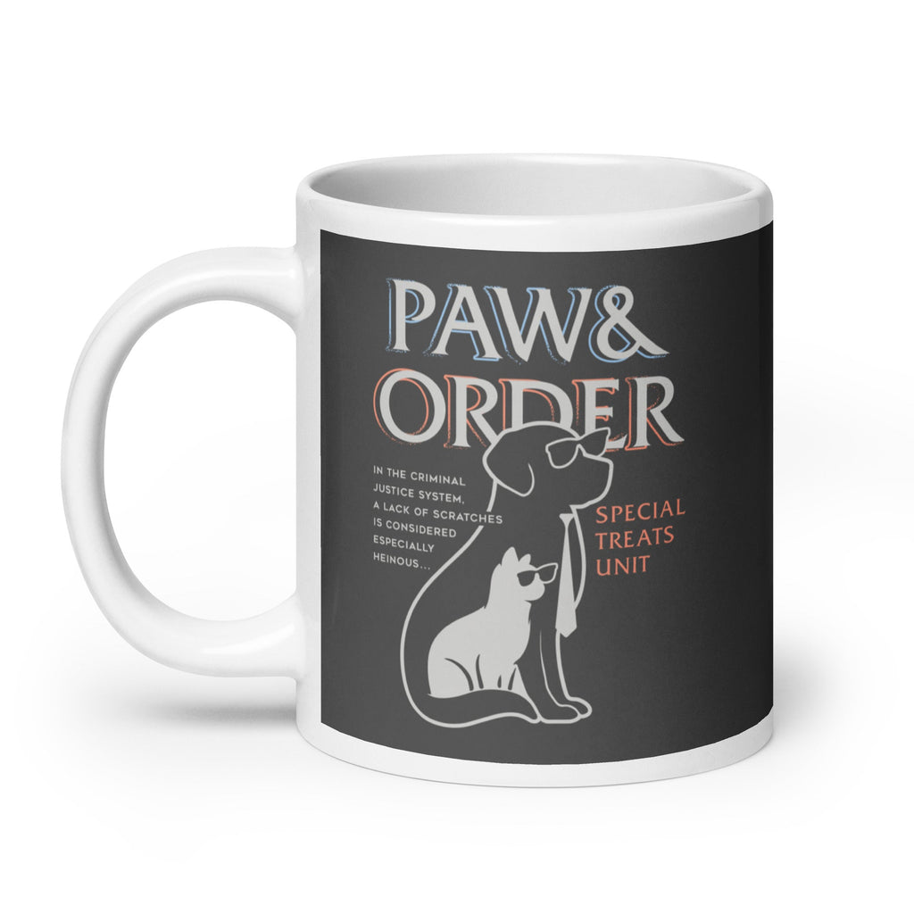 Paw & Order Mug