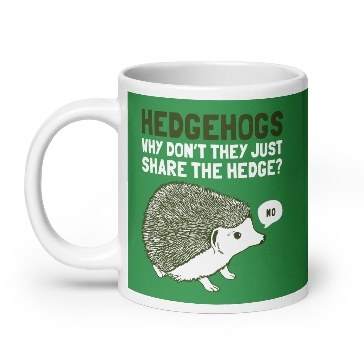 Hedgehogs Can't Share Mug