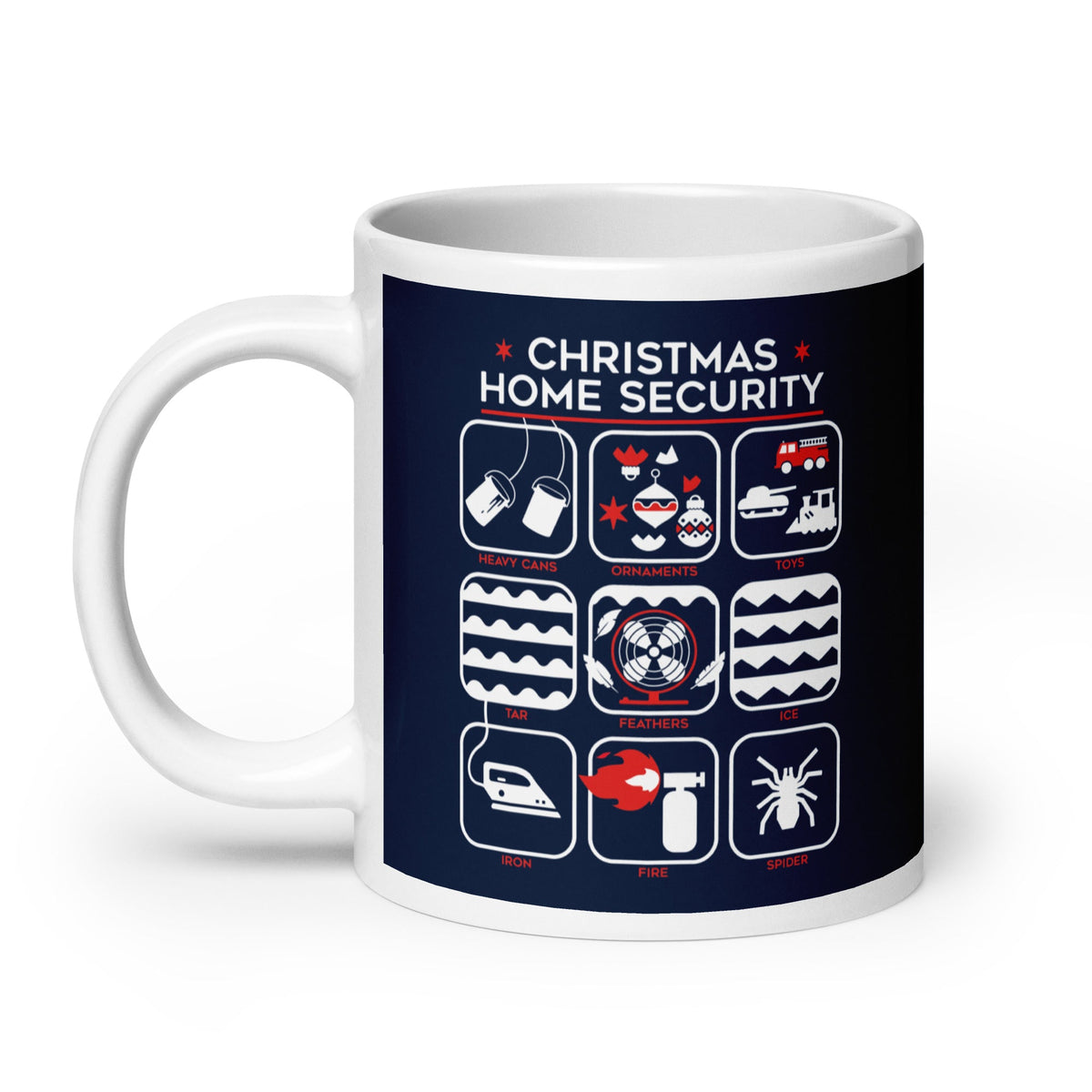 Christmas Home Security Mug