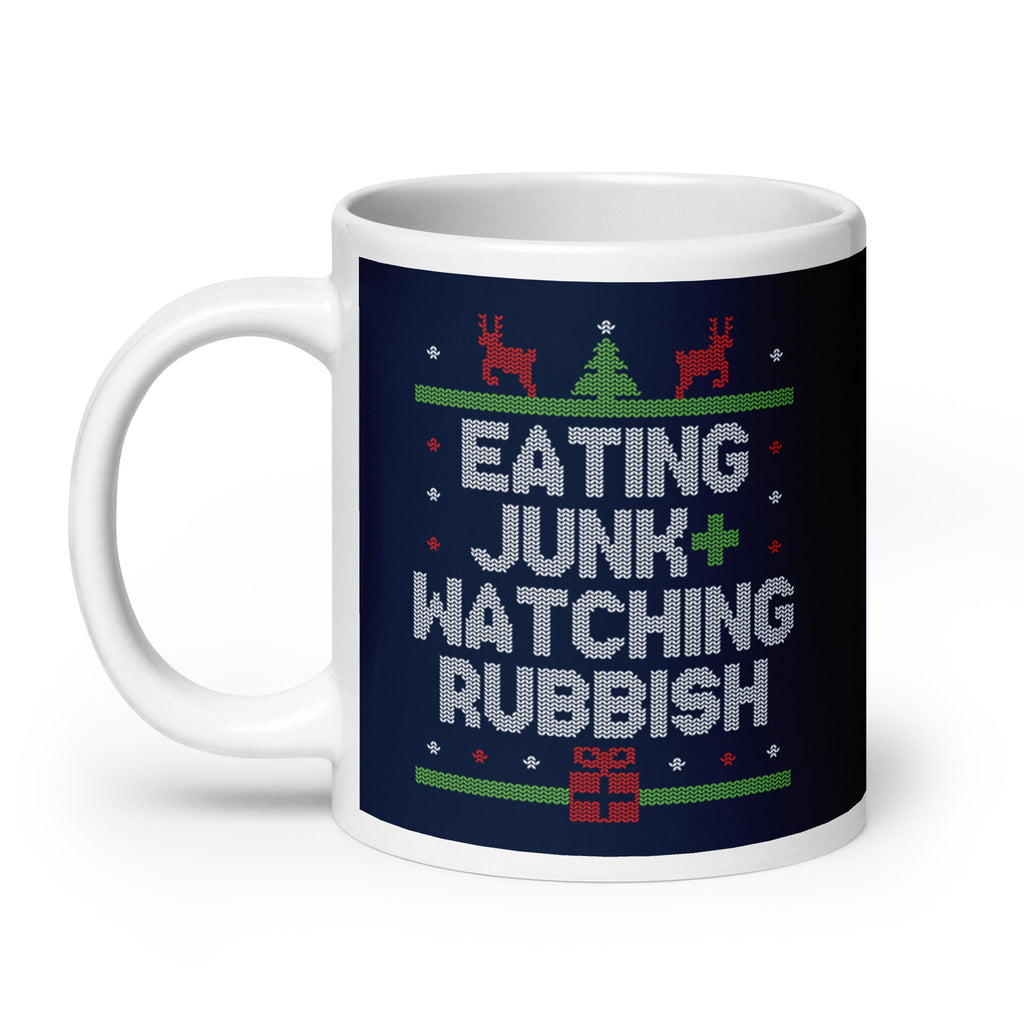 Eating Junk And Watching Rubbish Mug