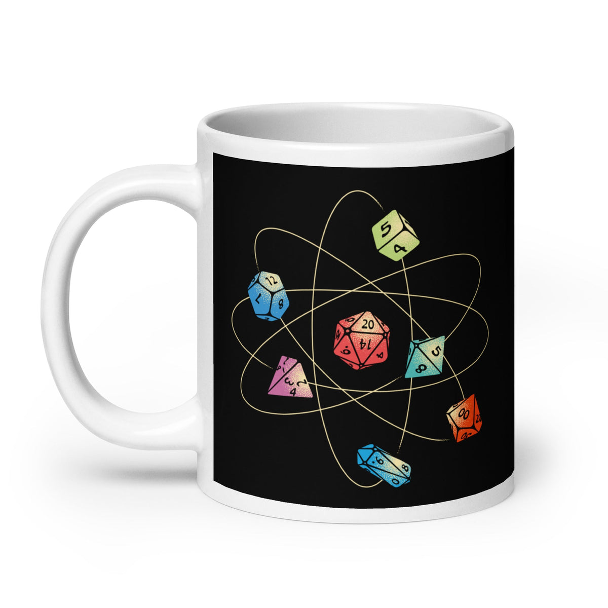 Dice Atom Mug