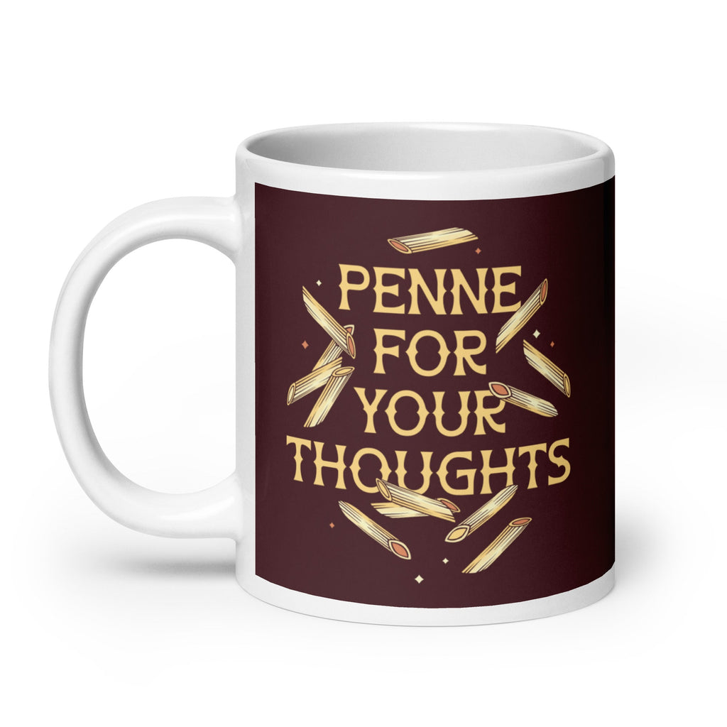 Penne For Your Thoughts Mug
