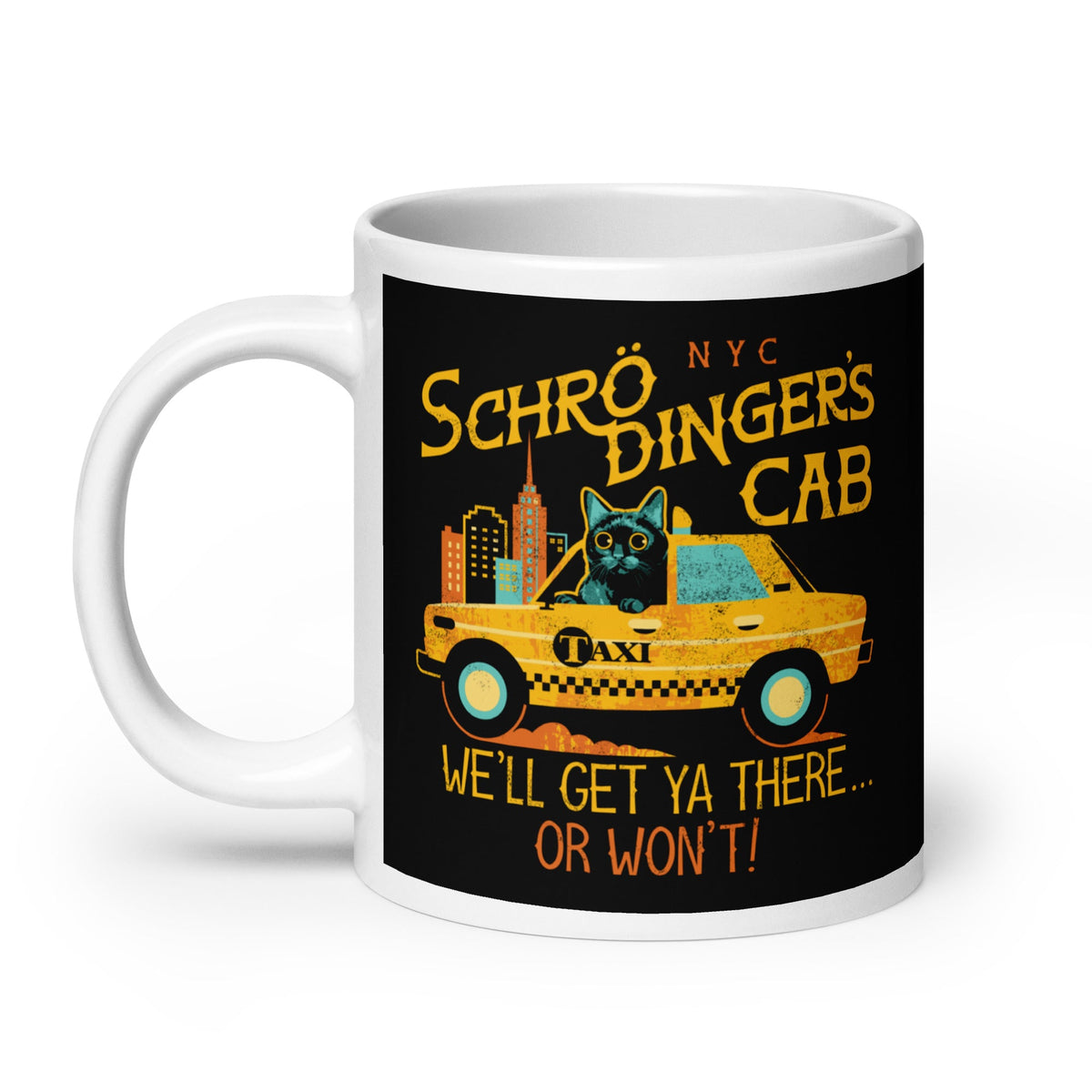 Schrodinger's Cab Mug