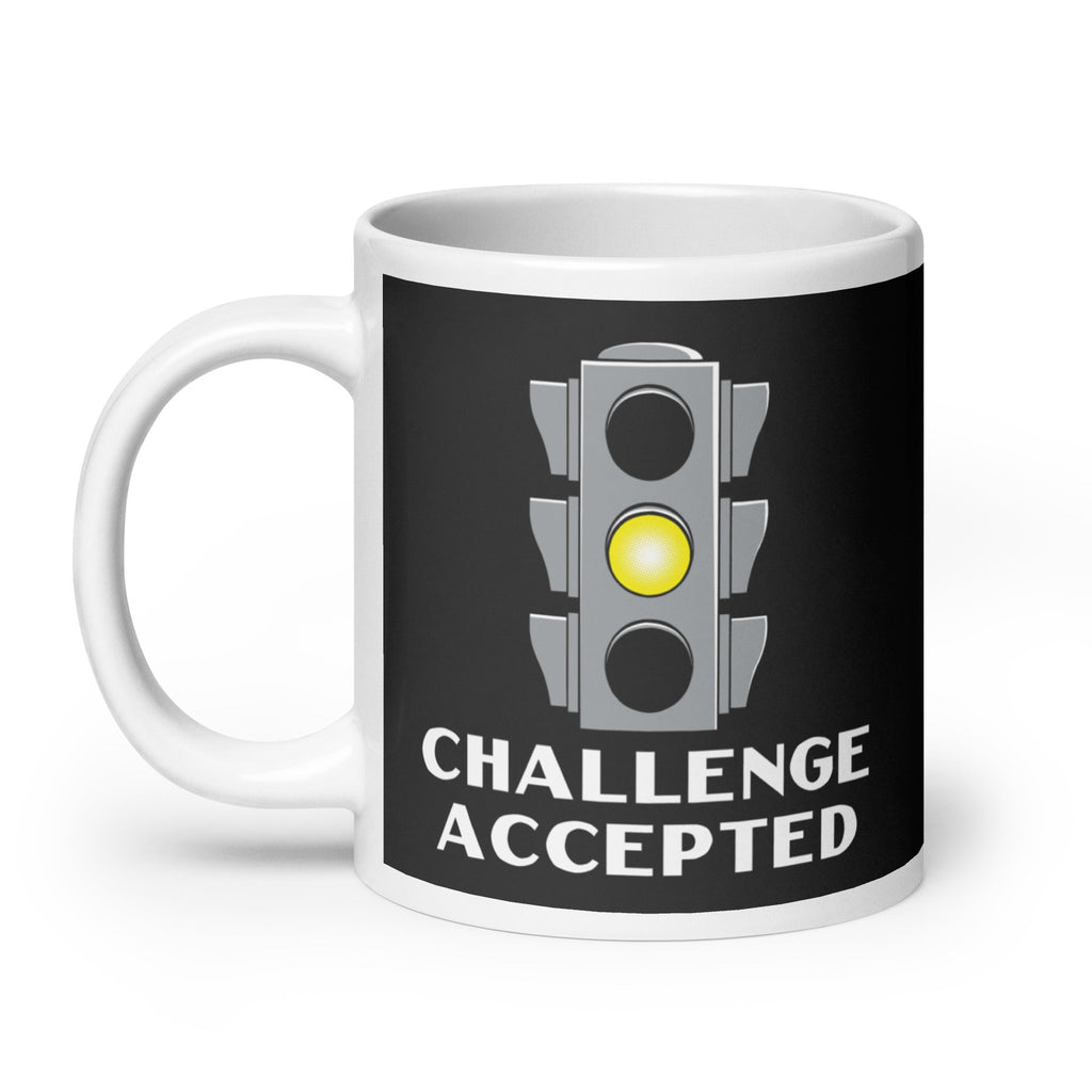 Challenge Accepted Stoplight Mug
