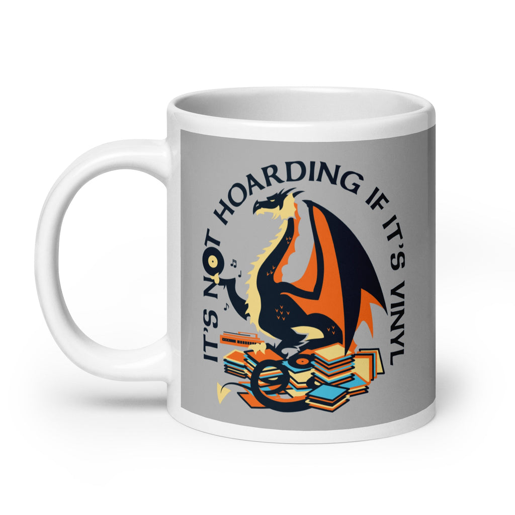 It's Not Hoarding If It's Vinyl Mug