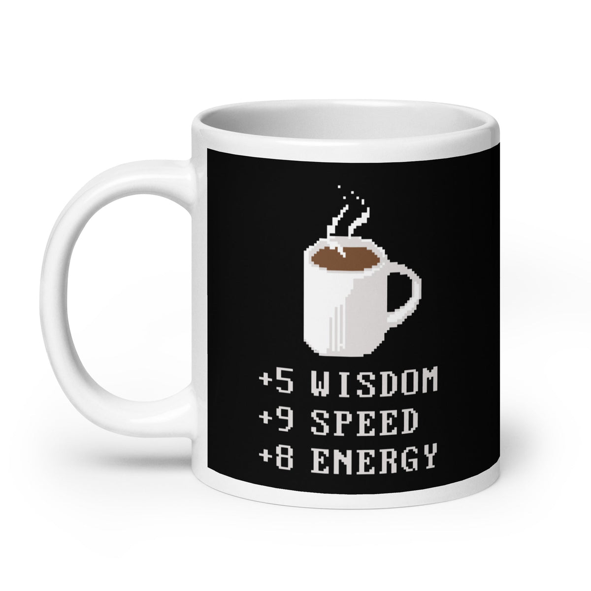 Coffee Plus To Stats Mug