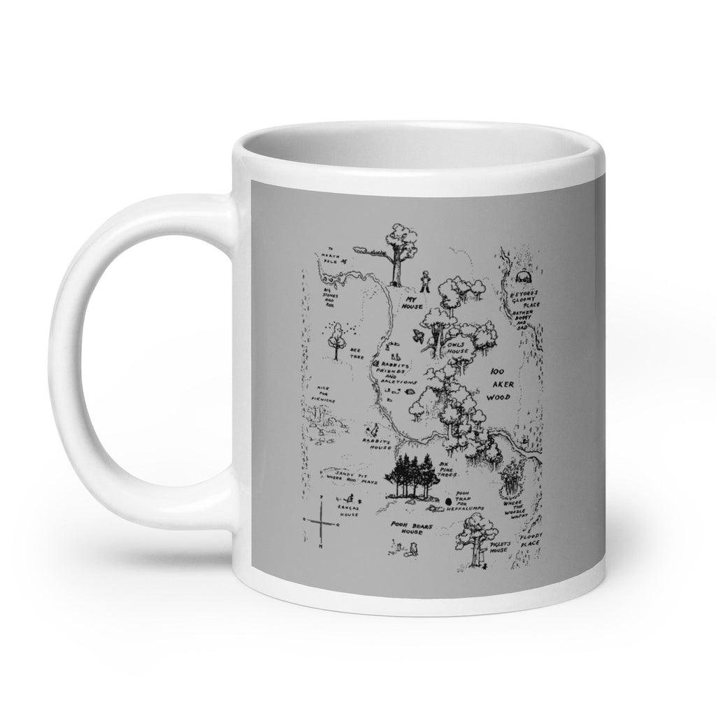 100 Acre Map Mug