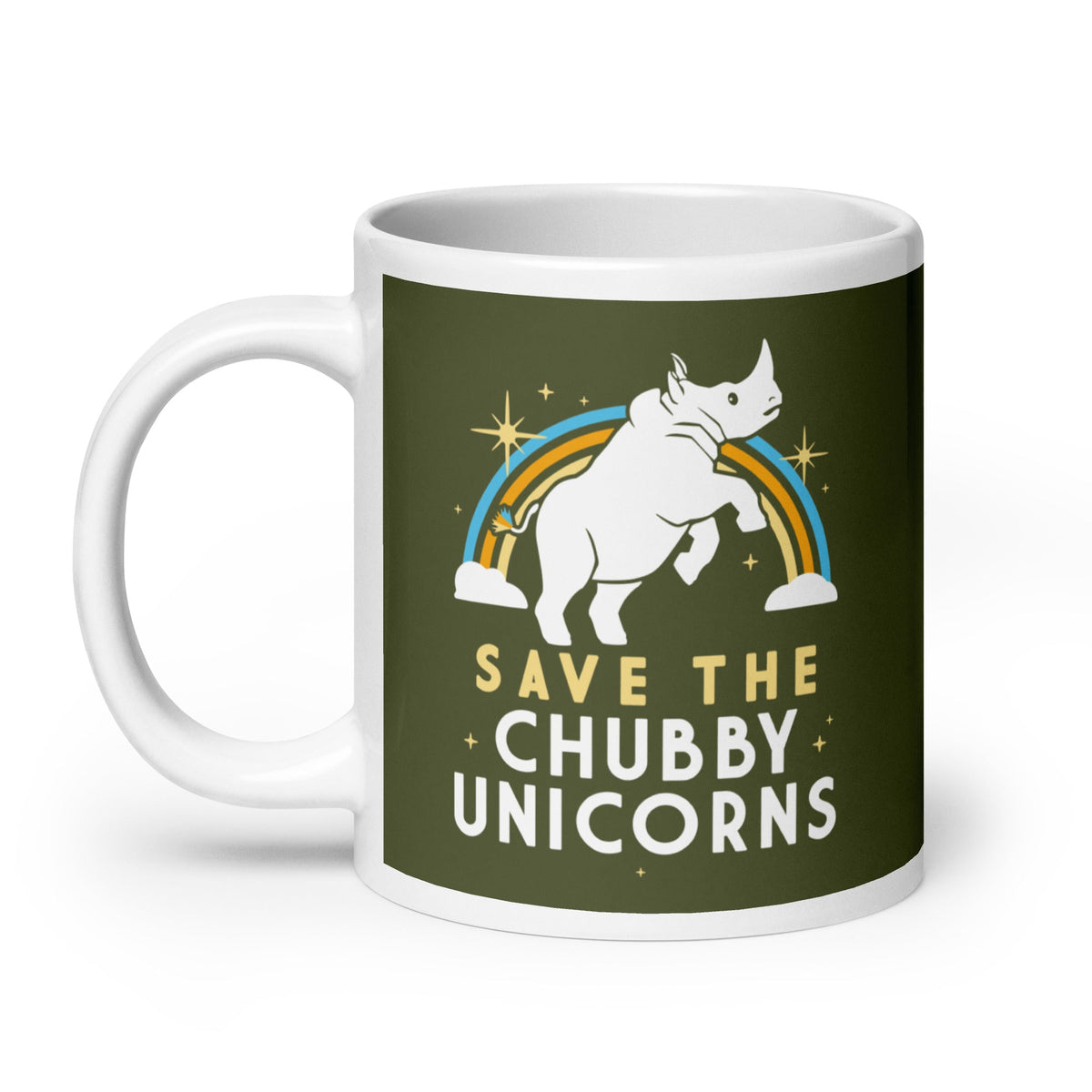 Save The Chubby Unicorns Mug