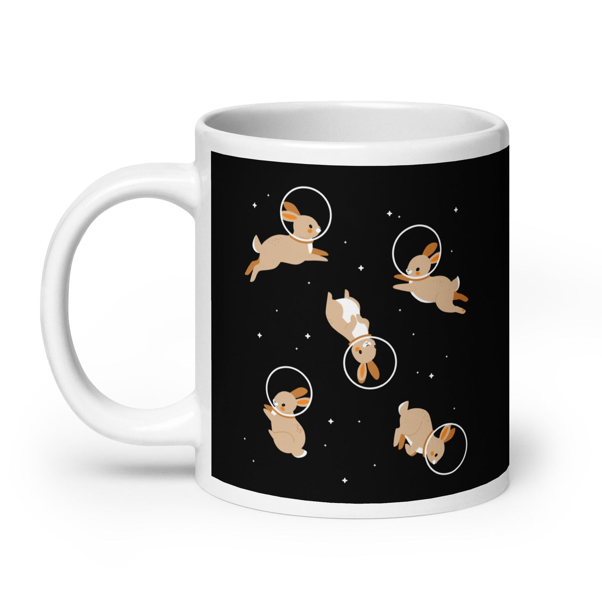 Bunnies In Space Mug
