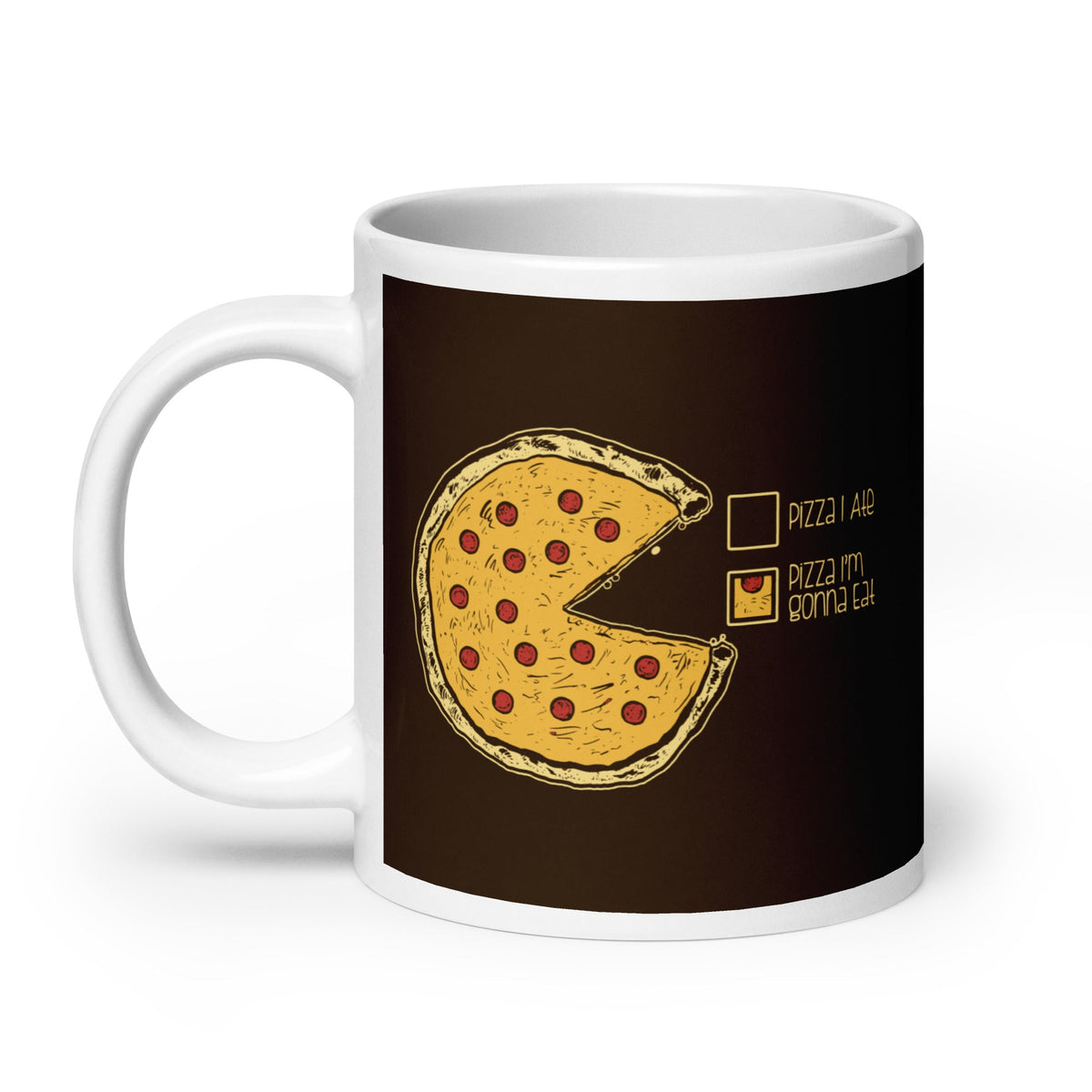 Pizza Pie Chart Mug
