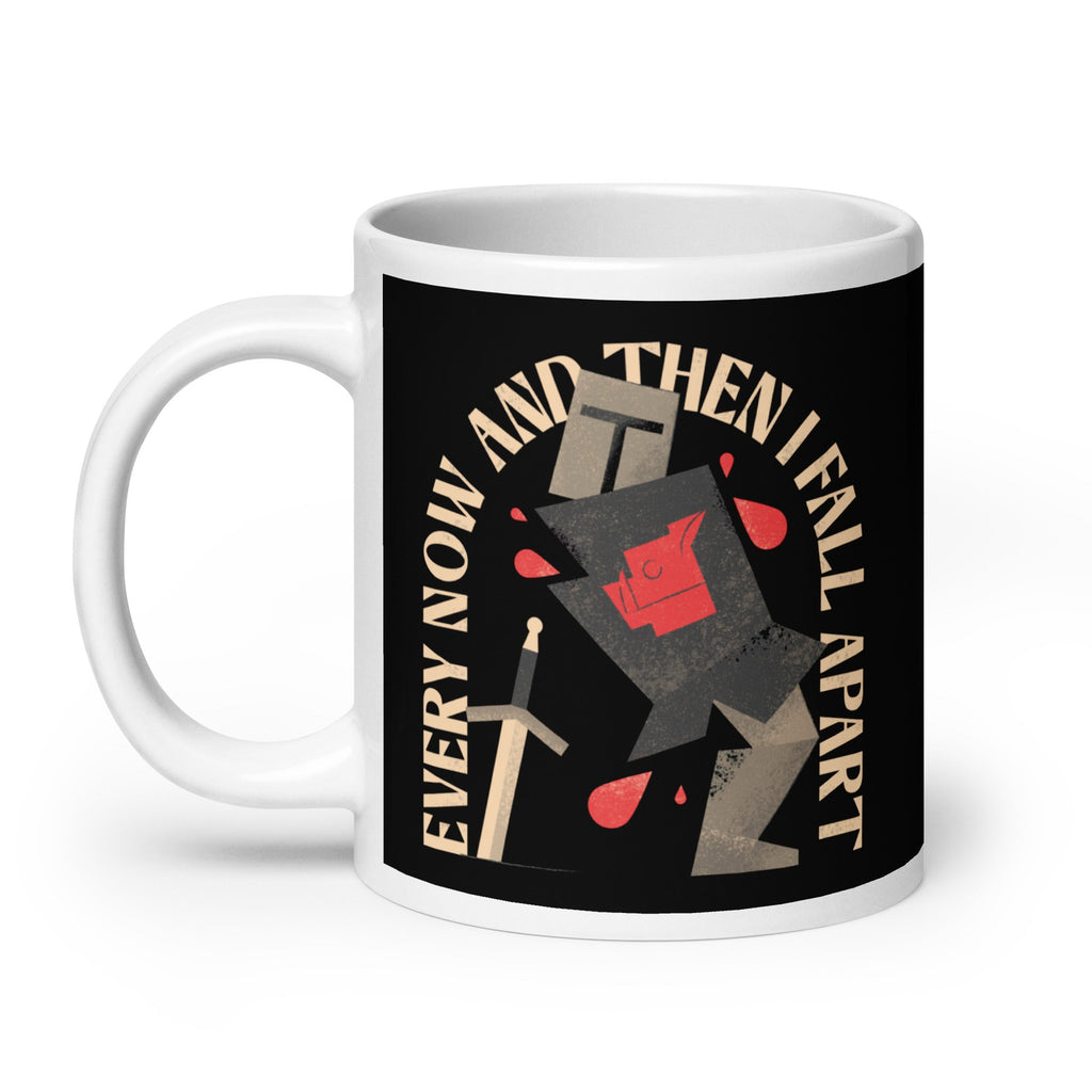 Every Now And Then I Fall Apart Knight Mug