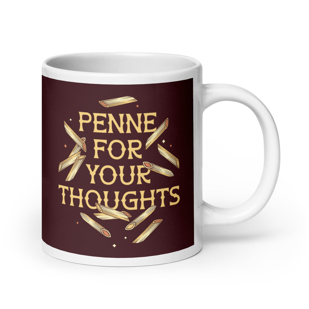 Penne For Your Thoughts Mug