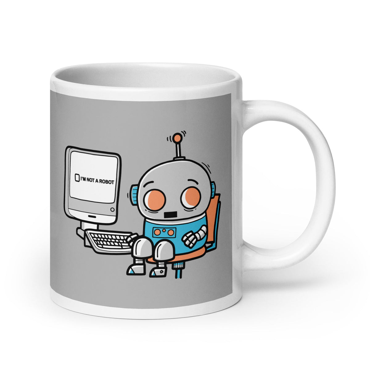 Robot Captcha Mug