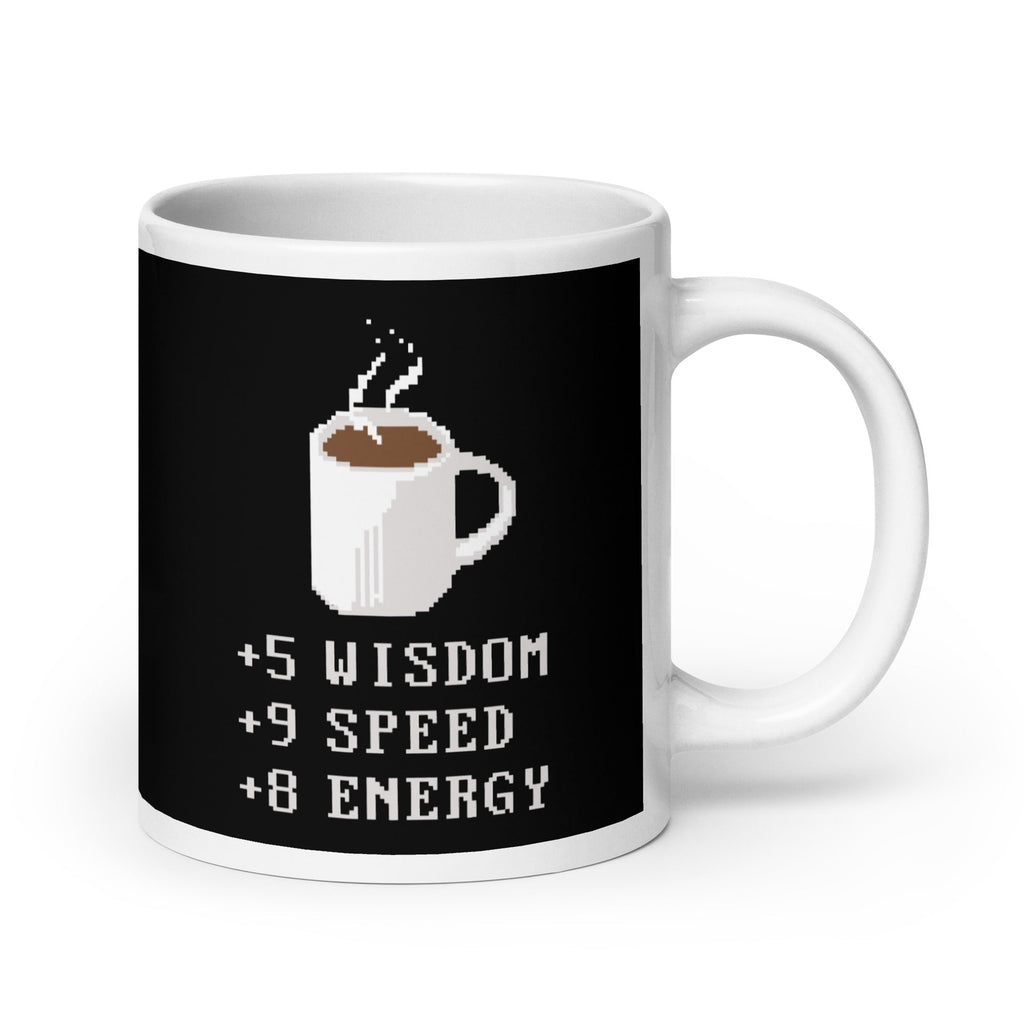 Coffee Plus To Stats Mug