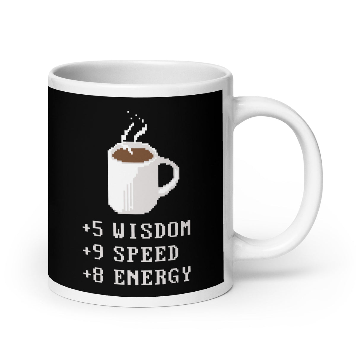 Coffee Plus To Stats Mug
