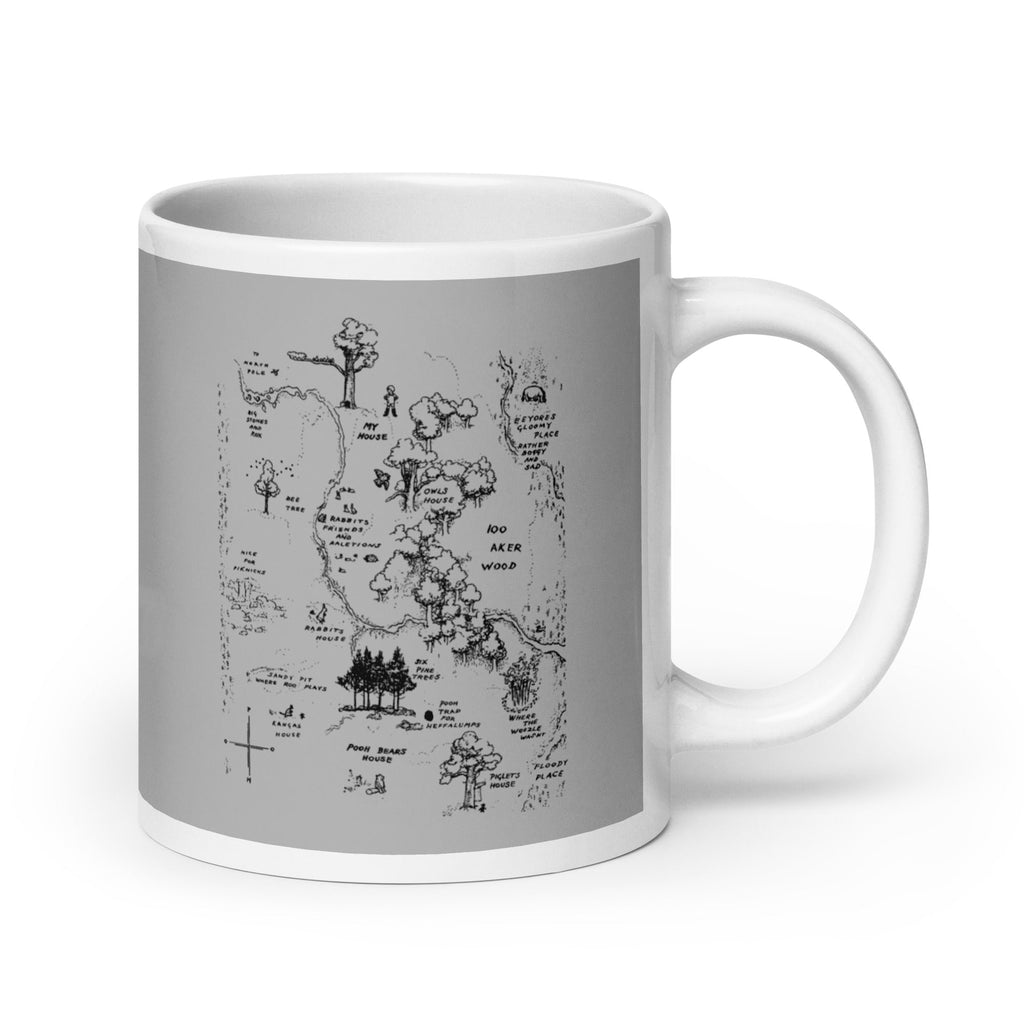 100 Acre Map Mug