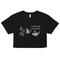 String Theory Women's Crop Tee