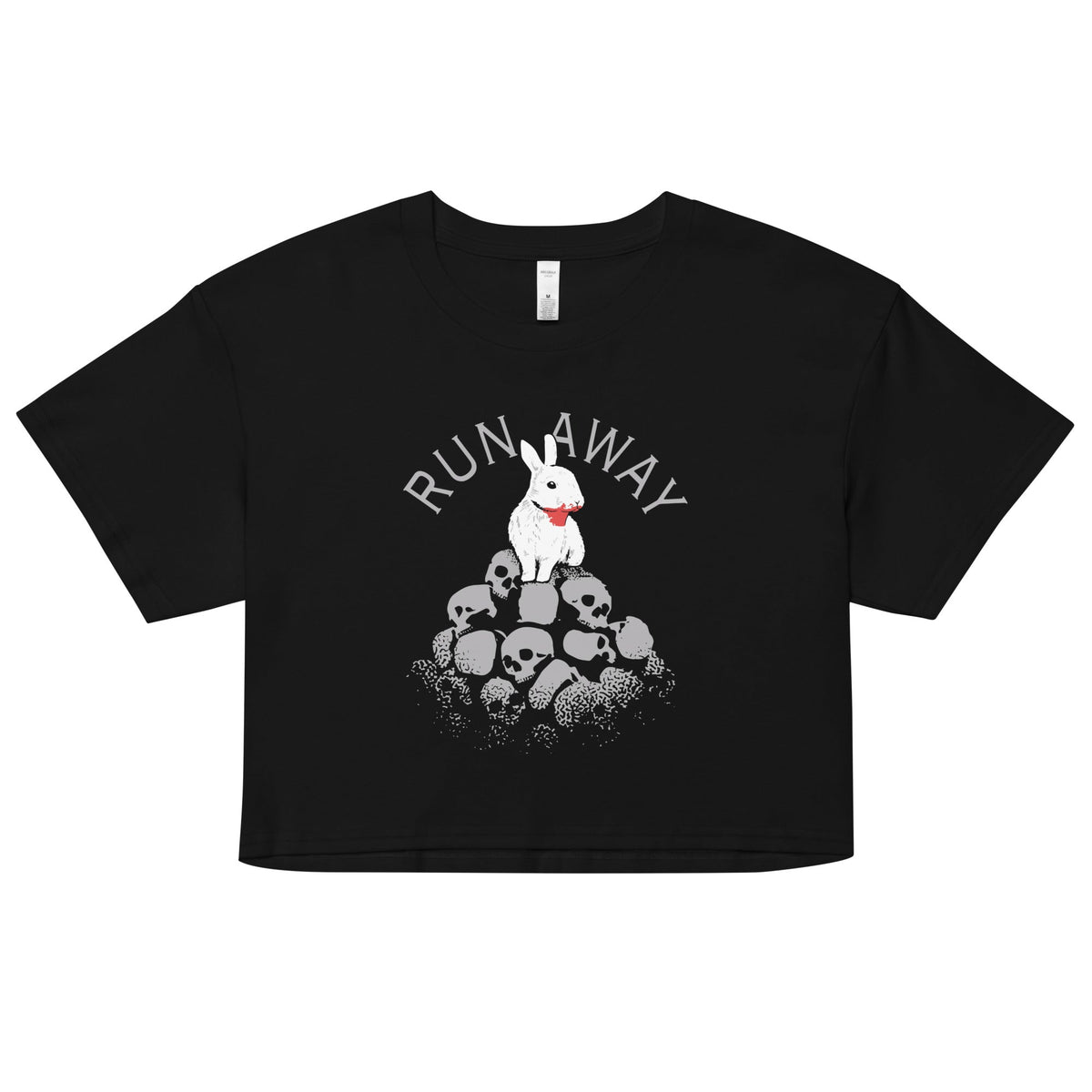 Run Away Women's Crop Tee