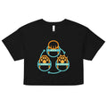 Rock Paper Scissors Paws Women's Crop Tee