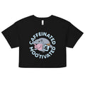 Caffeinated & Moo'tivated Women's Crop Tee