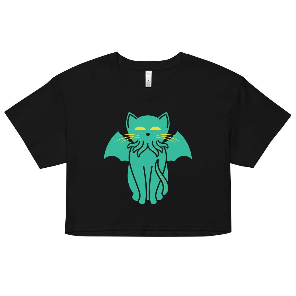 Cathulhu Women's Crop Tee