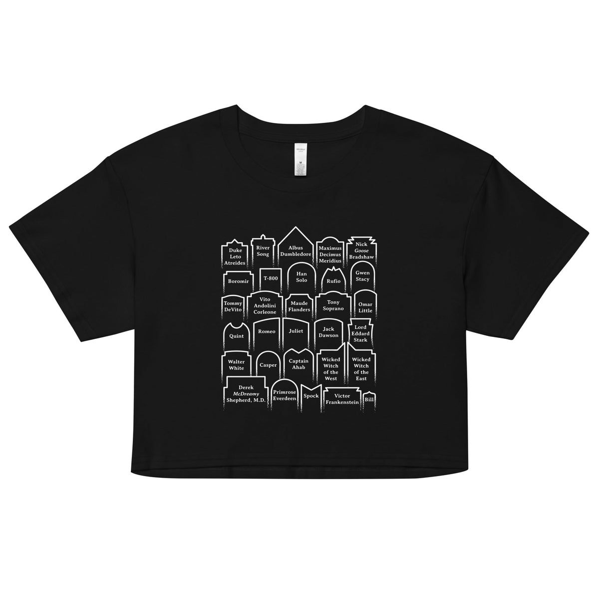 Spoiler Alert Women's Crop Tee