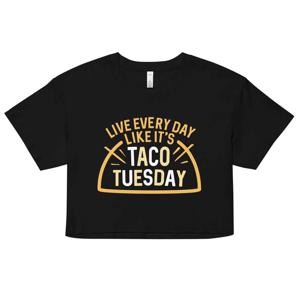 Taco Tuesday Women's Crop Tee