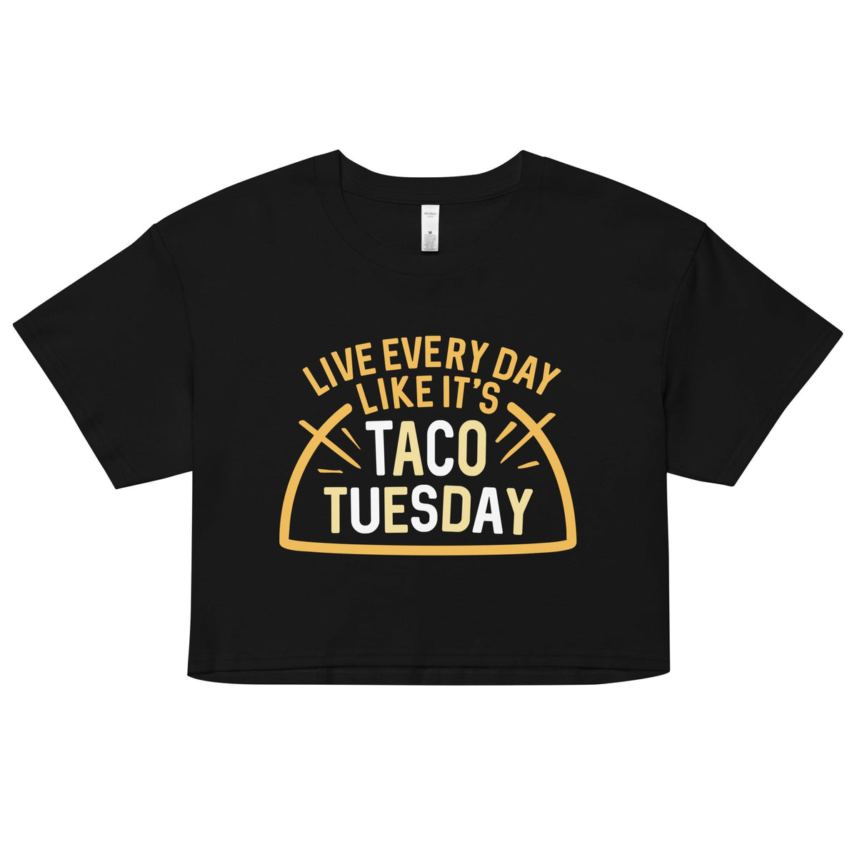 Taco Tuesday Women's Crop Tee