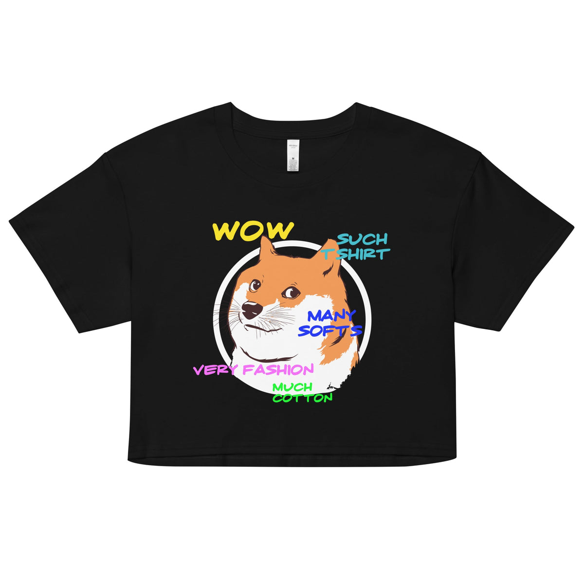 Doge Shirt Women's Crop Tee