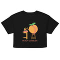 Peach Cobbler Women's Crop Tee