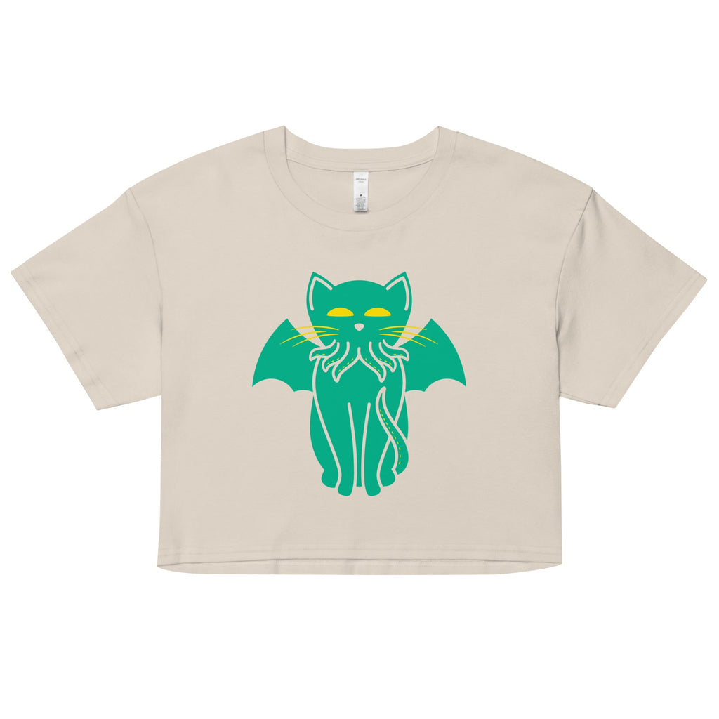 Cathulhu Women's Crop Tee
