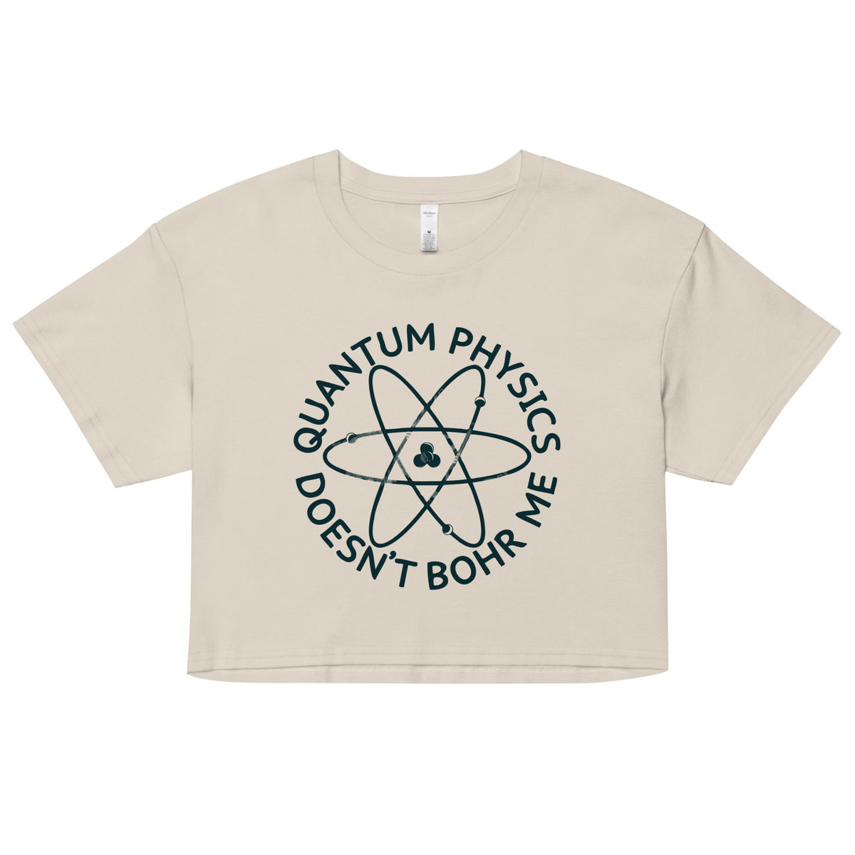 Quantum Physics Doesn't Bohr Me Women's Crop Tee