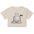 Mine Computer Cat Women's Crop Tee