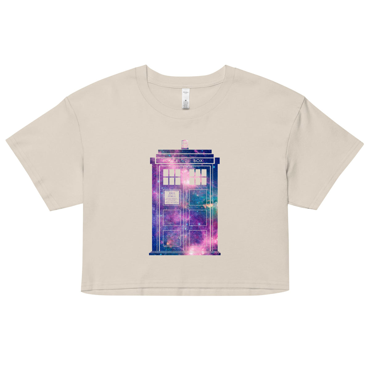 Police Box Women's Crop Tee