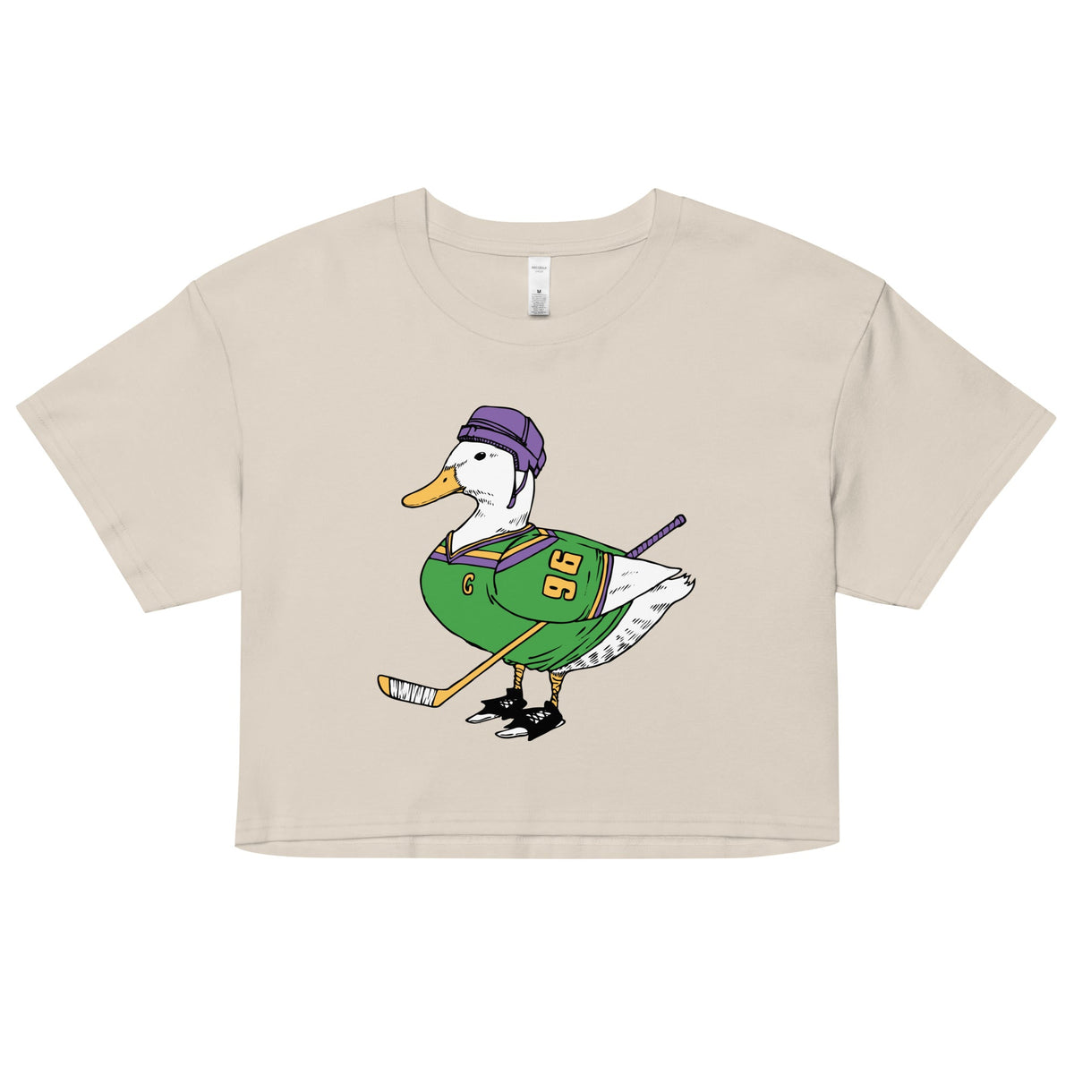 Mighty Duck Women's Crop Tee