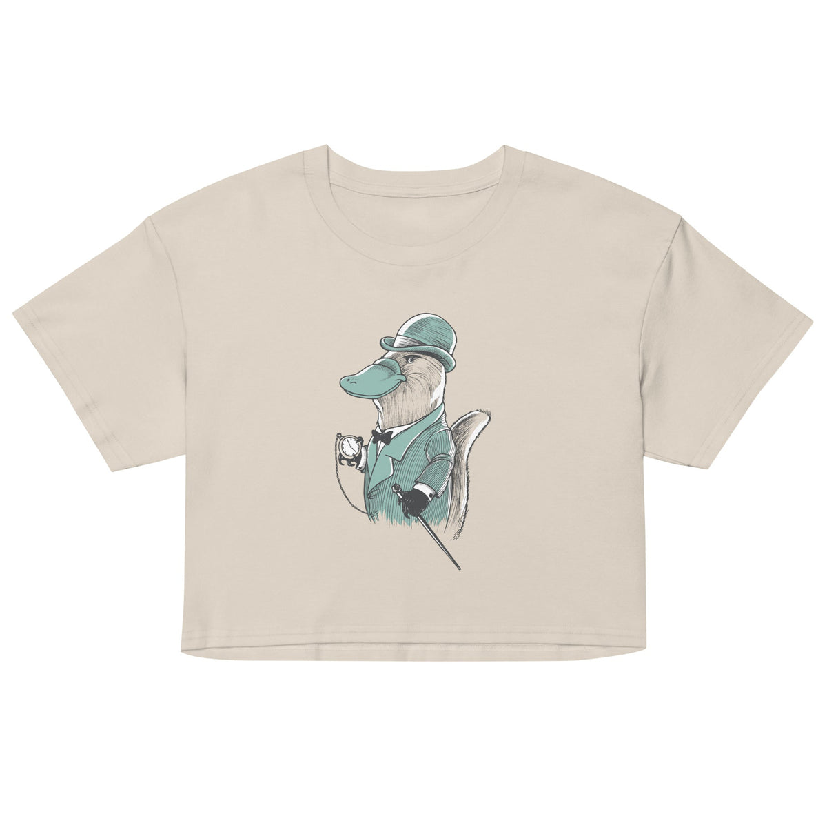 Duke Platypus Women's Crop Tee