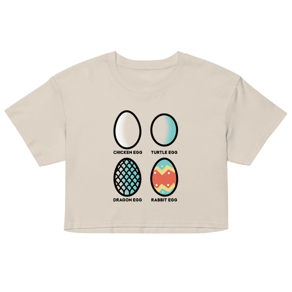 Rabbit Egg Women's Crop Tee