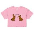 My Butt Hurts Women's Crop Tee