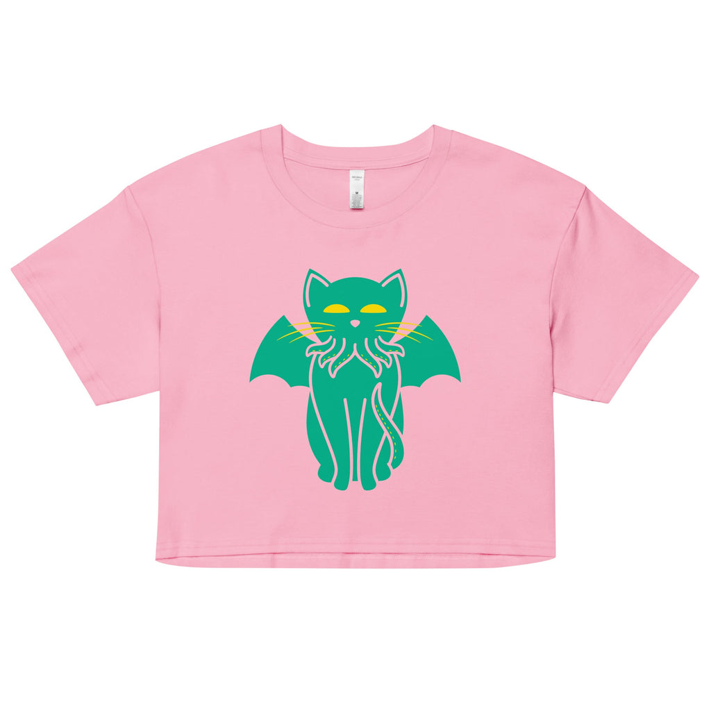 Cathulhu Women's Crop Tee