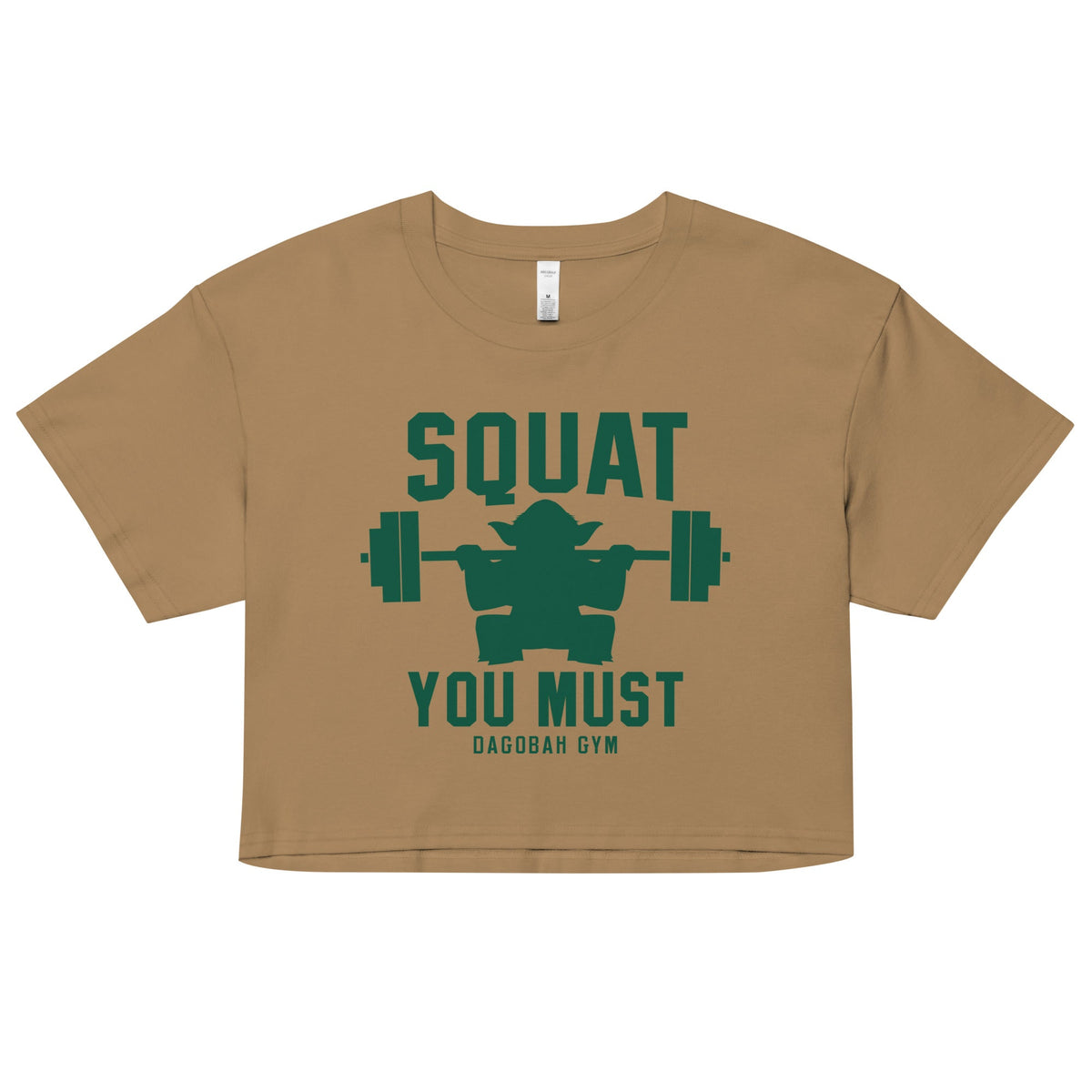 Squat You Must Women's Crop Tee