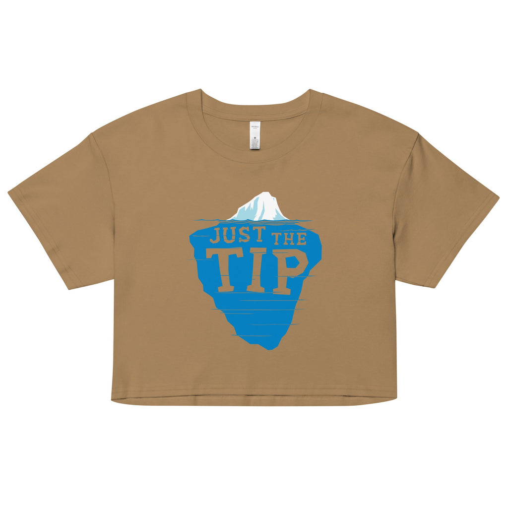 Just The Tip Women's Crop Tee