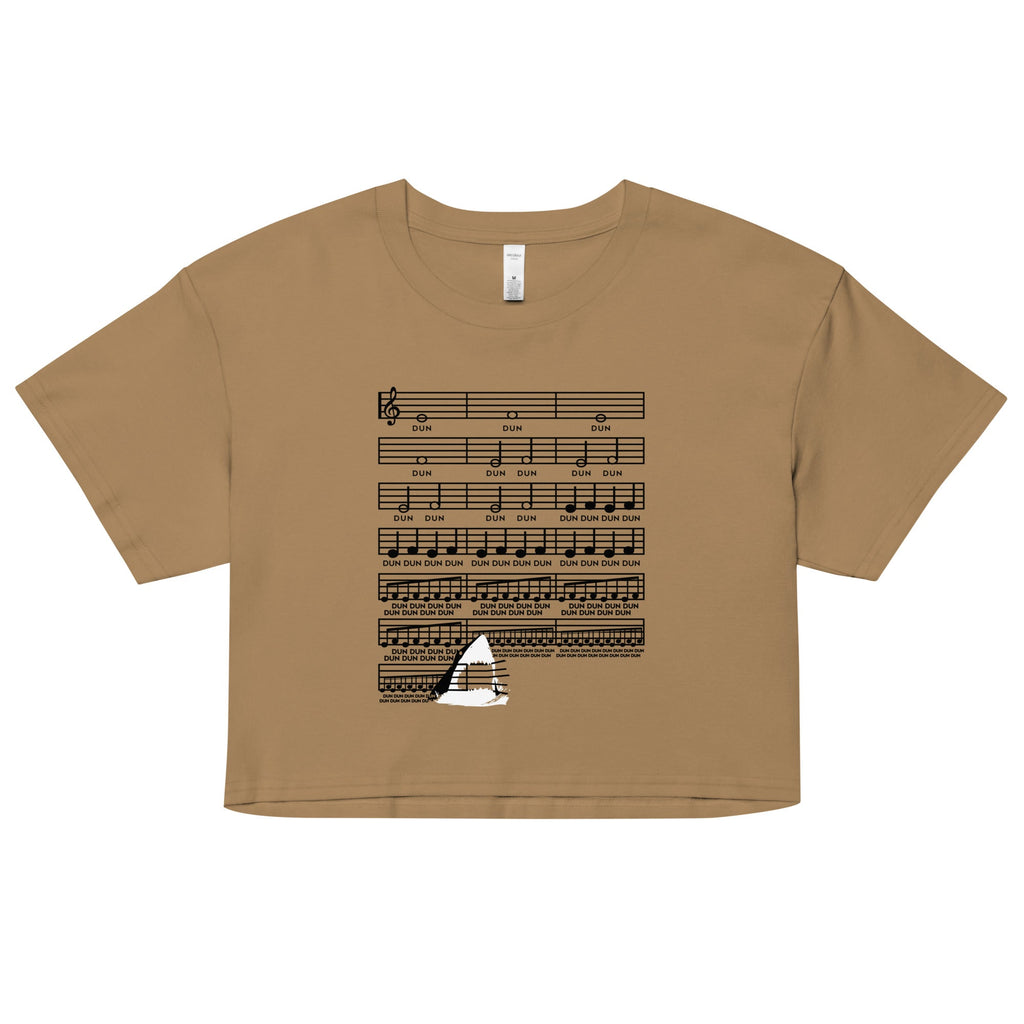 Swimming Theme Women's Crop Tee