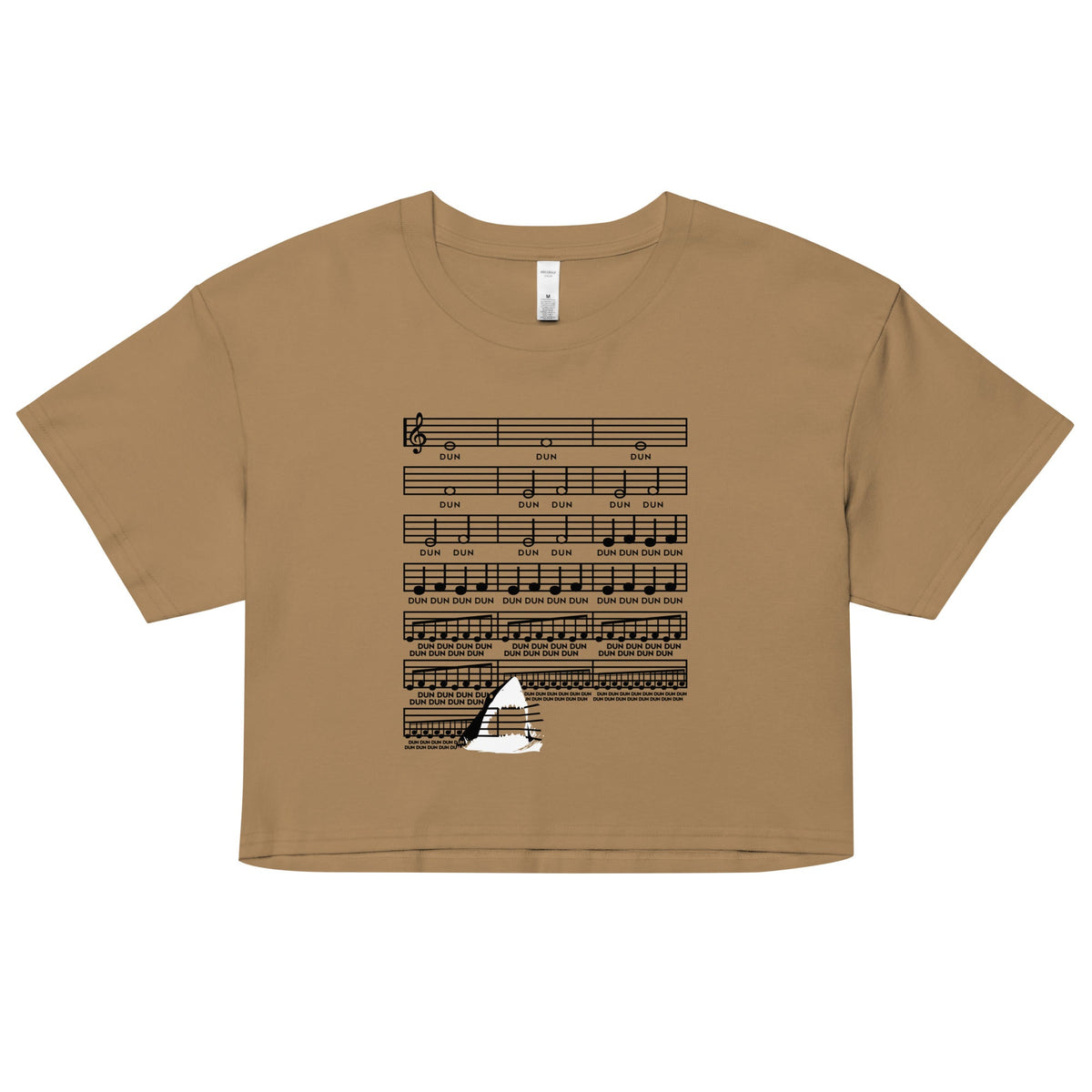 Swimming Theme Women's Crop Tee